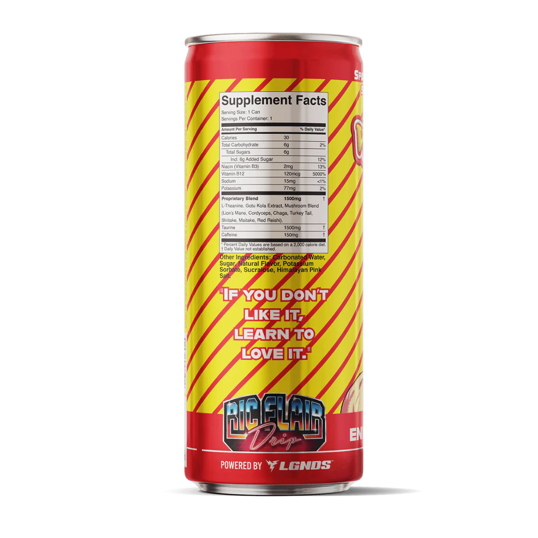 Ric Flair Woo energy Sparkling Mushroom Strawberry Banana PW Catalog