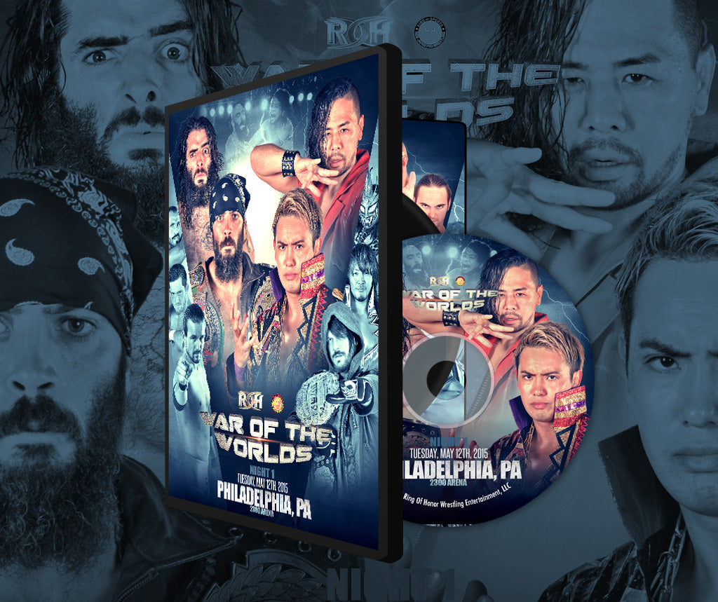 05/12/15 WAR OF THE WORLDS '15 Night 1 - Philadelphia, Pa (DVD)