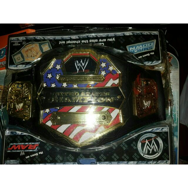 WWE United States Championship Foam Belt by Jakks Pacific PWcatalog