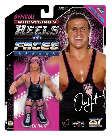 Zombie Sailor's Toys Wrestling's Heels & Faces Owen Hart Action & Toy Figures PWcatalog