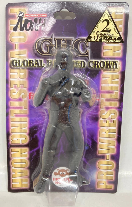 Pro-Wrestling NOAH Mogura House Official Bronze Type Figures Jun Akiyama Action & Toy Figures PWcatalog
