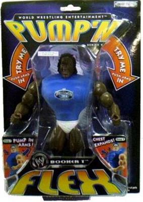WWE Jakks Pacific Pump 'N' Flex 2 Booker T Action & Toy Figures PWcatalog