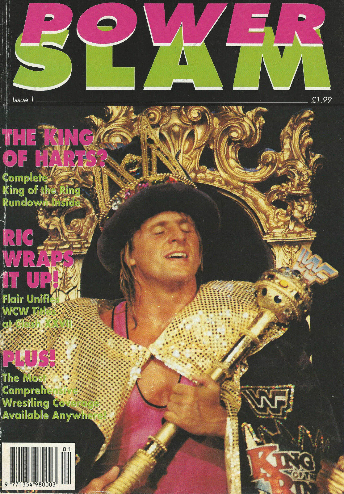 Power Slam Volume 001 Magazine PWcatalog