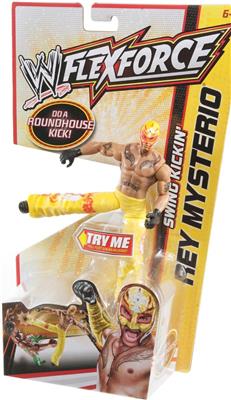 WWE Mattel Flex Force 3 Swing Kickin' Rey Mysterio Action & Toy Figures PWcatalog