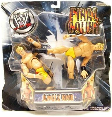 2002 WWE Jakks Pacific Final Count Series 6 "Jungle Kick": Billy Gunn & Chuck Palumbo Action & Toy Figures PWcatalog