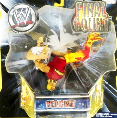 2002 WWE Jakks Pacific Final Count Series 6 "Pedigree": Hollywood Hulk Hogan & Triple H Action & Toy Figures PWcatalog