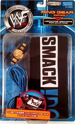 2001 WWF Jakks Pacific Ring Gear Series 4: Smackdown Set Action & Toy Figures PWcatalog