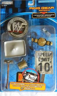 2001 WWF Jakks Pacific Ring Gear Series 3: Hardcore Matchup Action & Toy Figures PWcatalog