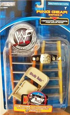 2001 WWF Jakks Pacific Ring Gear Series 3: Hardyz Ladder Match Action & Toy Figures PWcatalog