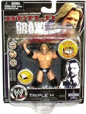 WWE Jakks Pacific Deluxe Build 'N' Brawl WrestleMania XXV Triple H Action & Toy Figures PWcatalog