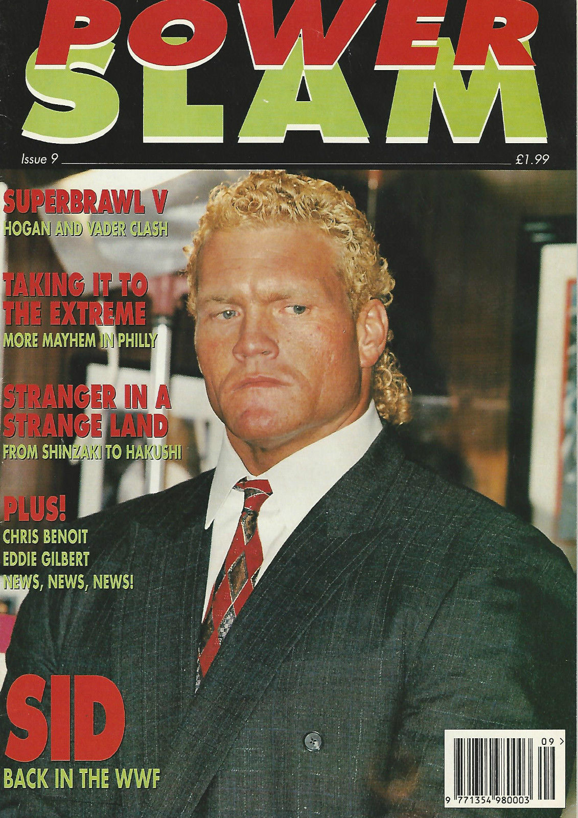 Power Slam Volume 009 Magazine PWcatalog