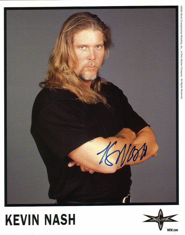 WCW Kevin Nash (signed) PW Catalog