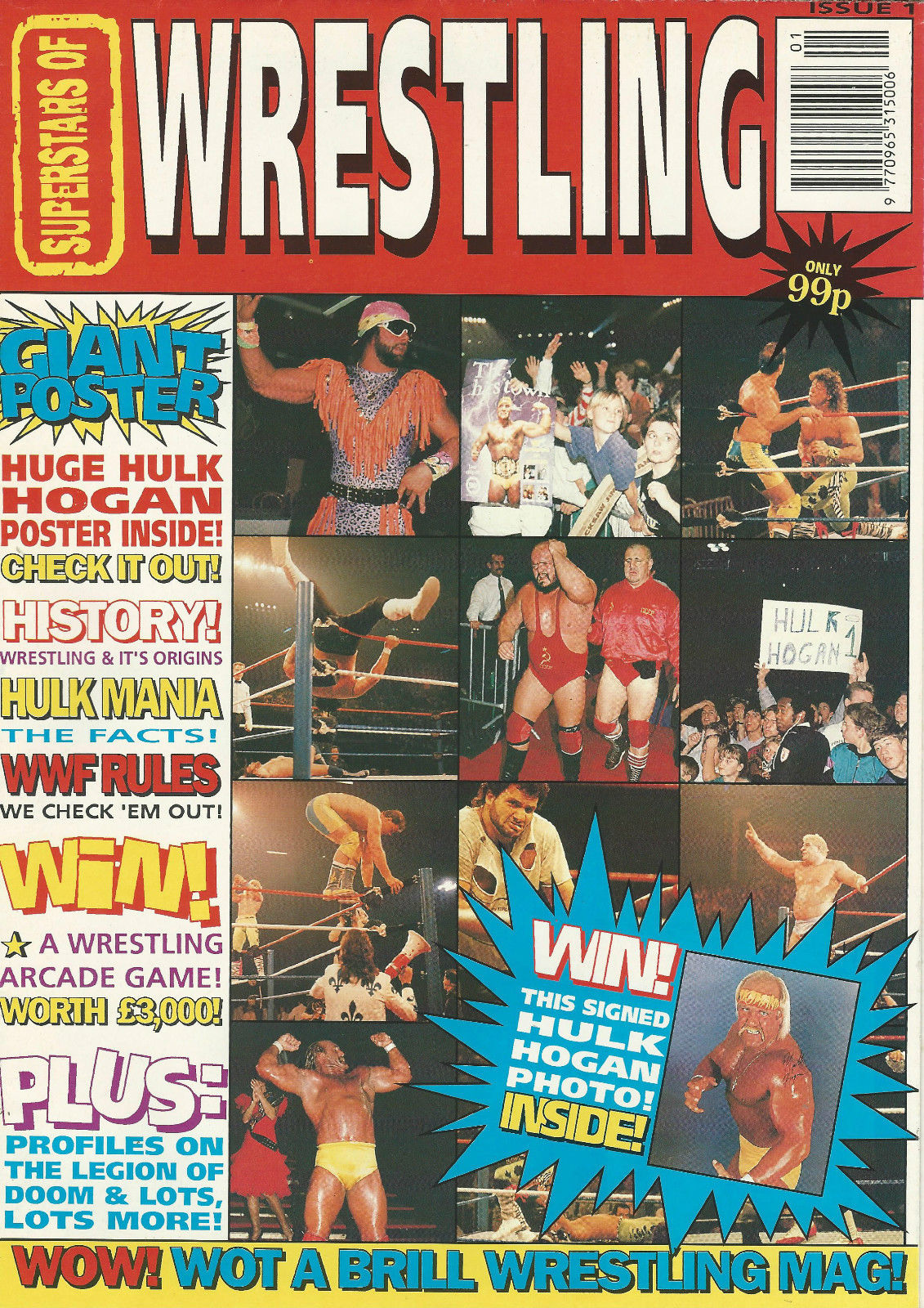 Superstars of Wrestling Volume 01 Magazine PWcatalog