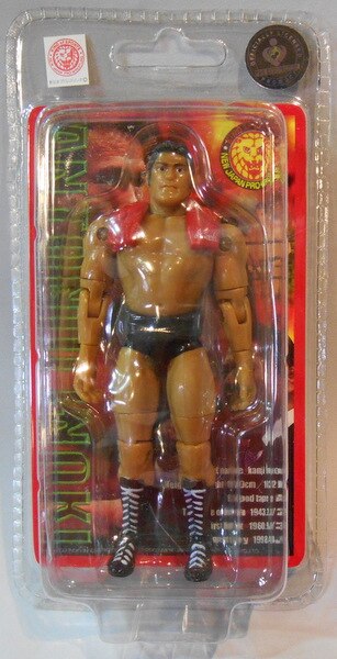 NJPW CharaPro 3.75" Articulated Figures Antonio Inoki Action & Toy Figures PWcatalog