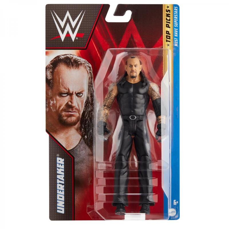 WWE Mattel Top Picks 2022 Undertaker Action & Toy Figures PWcatalog