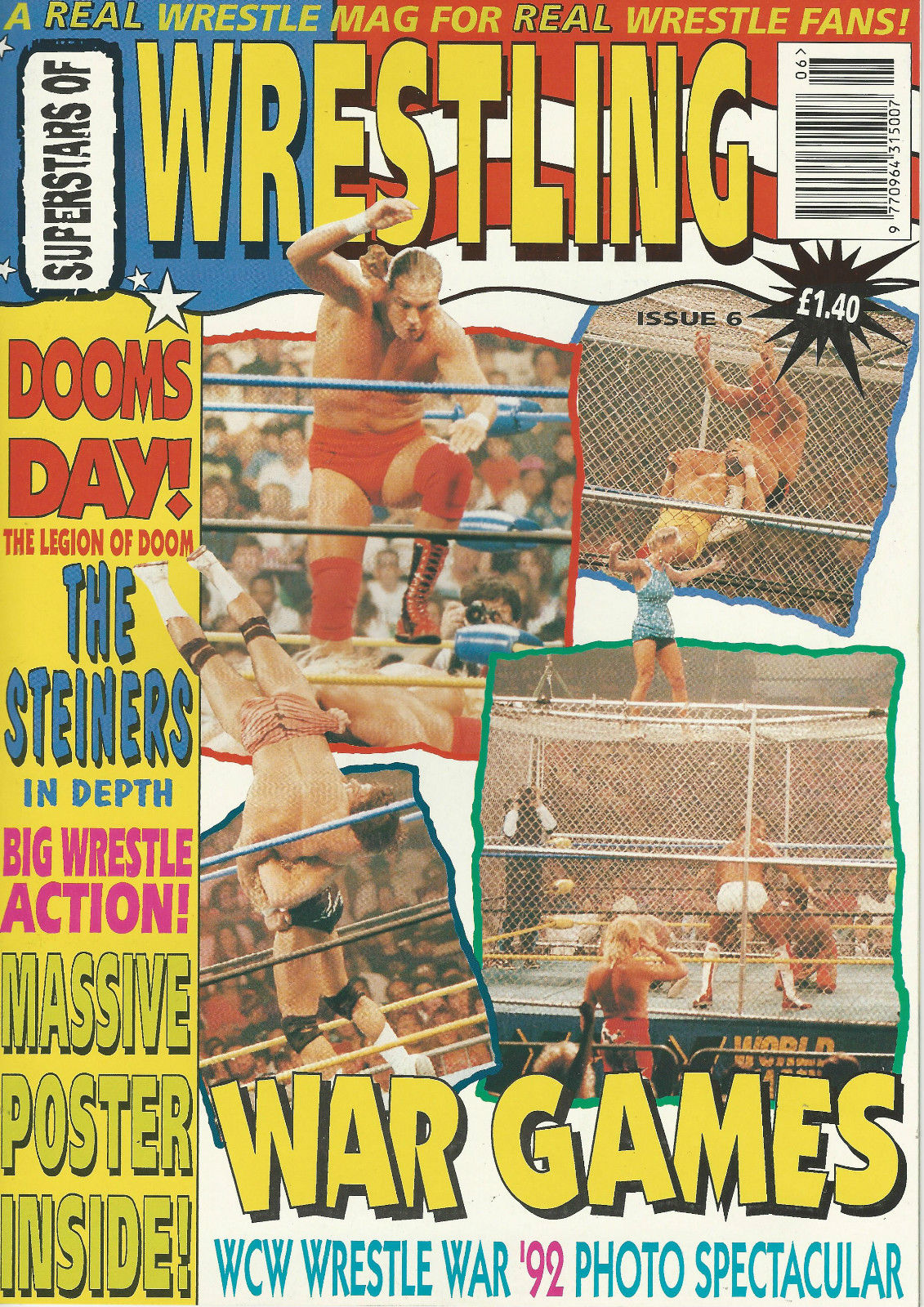 Superstars of Wrestling Volume 06 Magazine PWcatalog