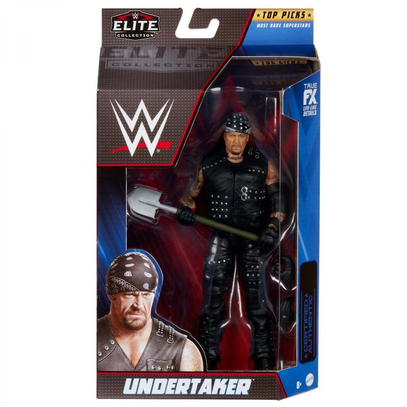 WWE Mattel Top Picks 2022 Undertaker Action & Toy Figures PWcatalog