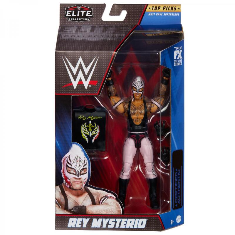 WWE Mattel Top Picks 2022 Rey Mysterio Action & Toy Figures PWcatalog