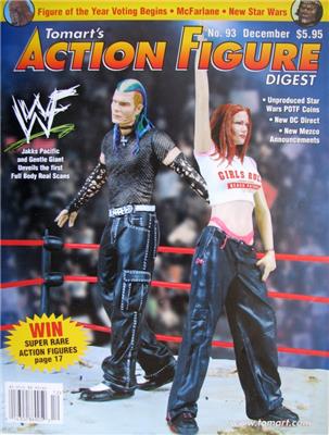Tomart's action figure magazine December 2001 Magazine PWcatalog