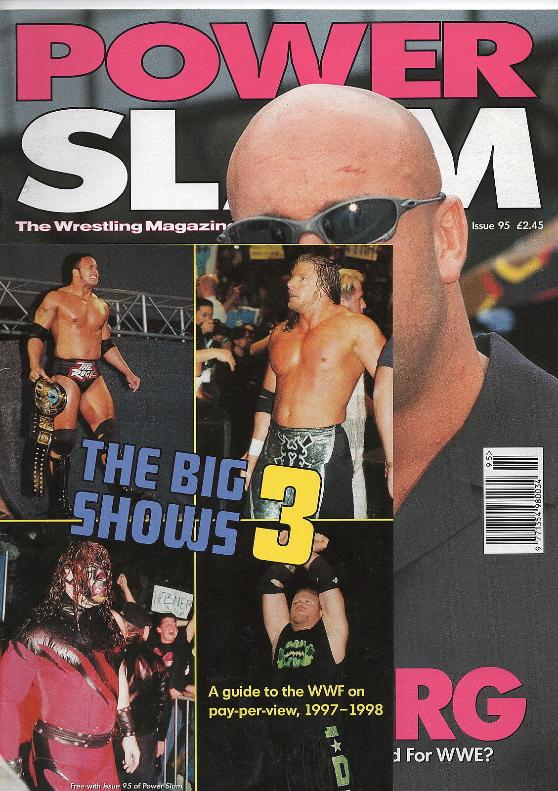 Power Slam Volume 095 June 2002 Magazine PWcatalog