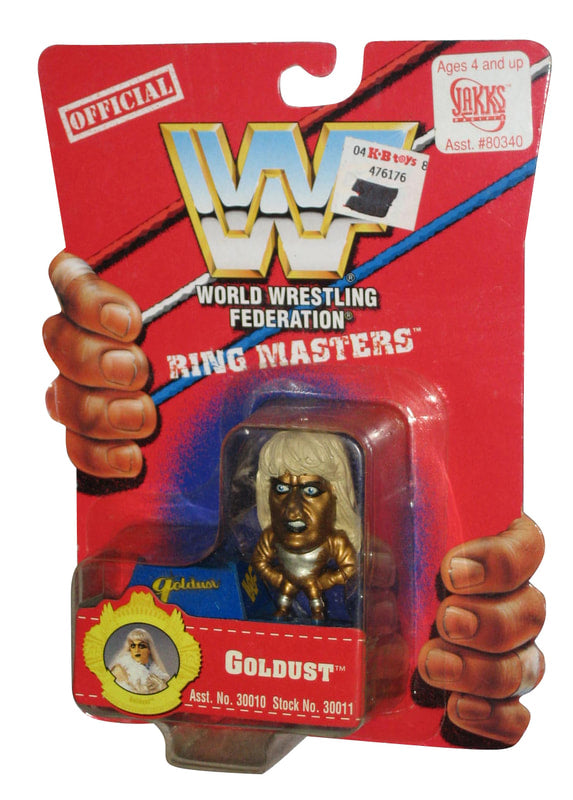WWF Playmates Toys Ring Masters Goldust Action & Toy Figures PWcatalog