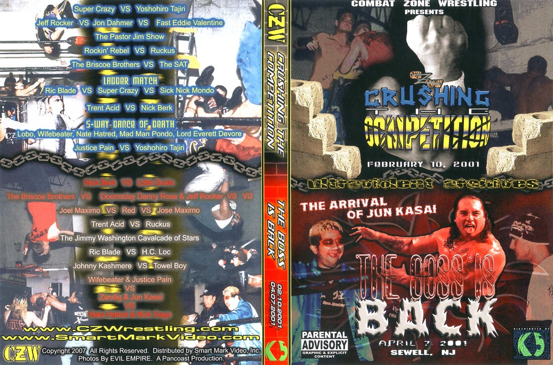 czw crushing the competition the boss is back DVDs & Videos Pwcatalog