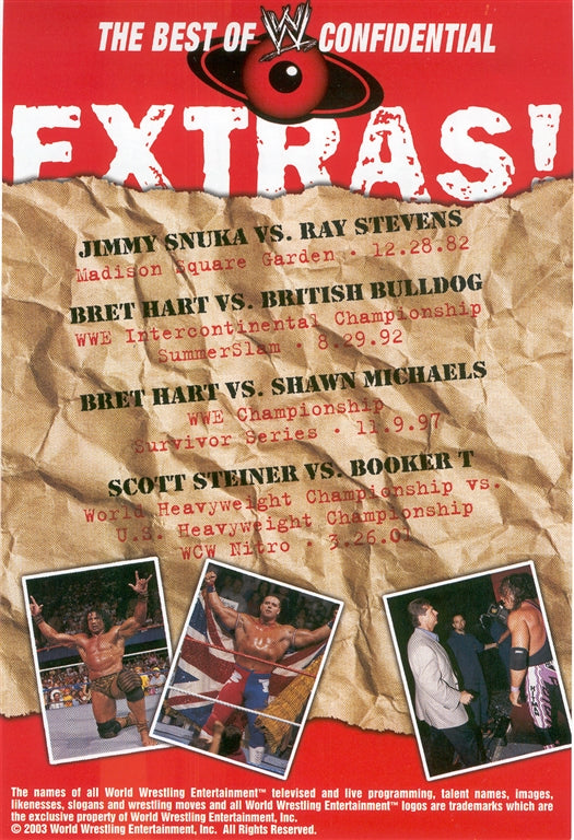 The Best of WWE Confidential Vol. 1 Interieur 2