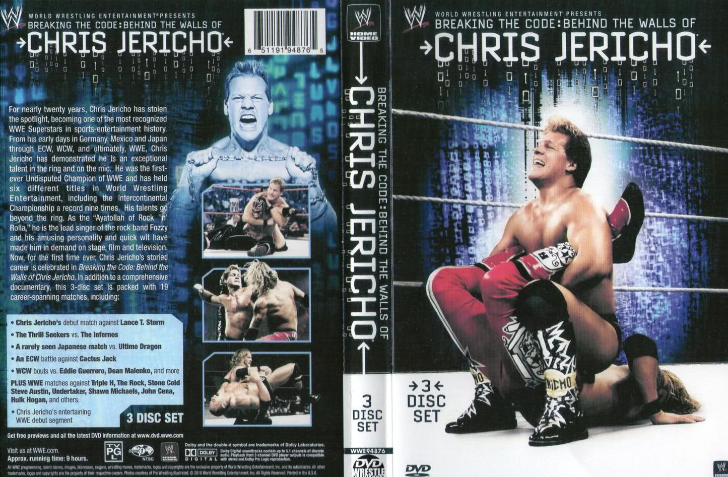 breaking the code behind the walls of chris jericho DVDs & Videos Pwcatalog