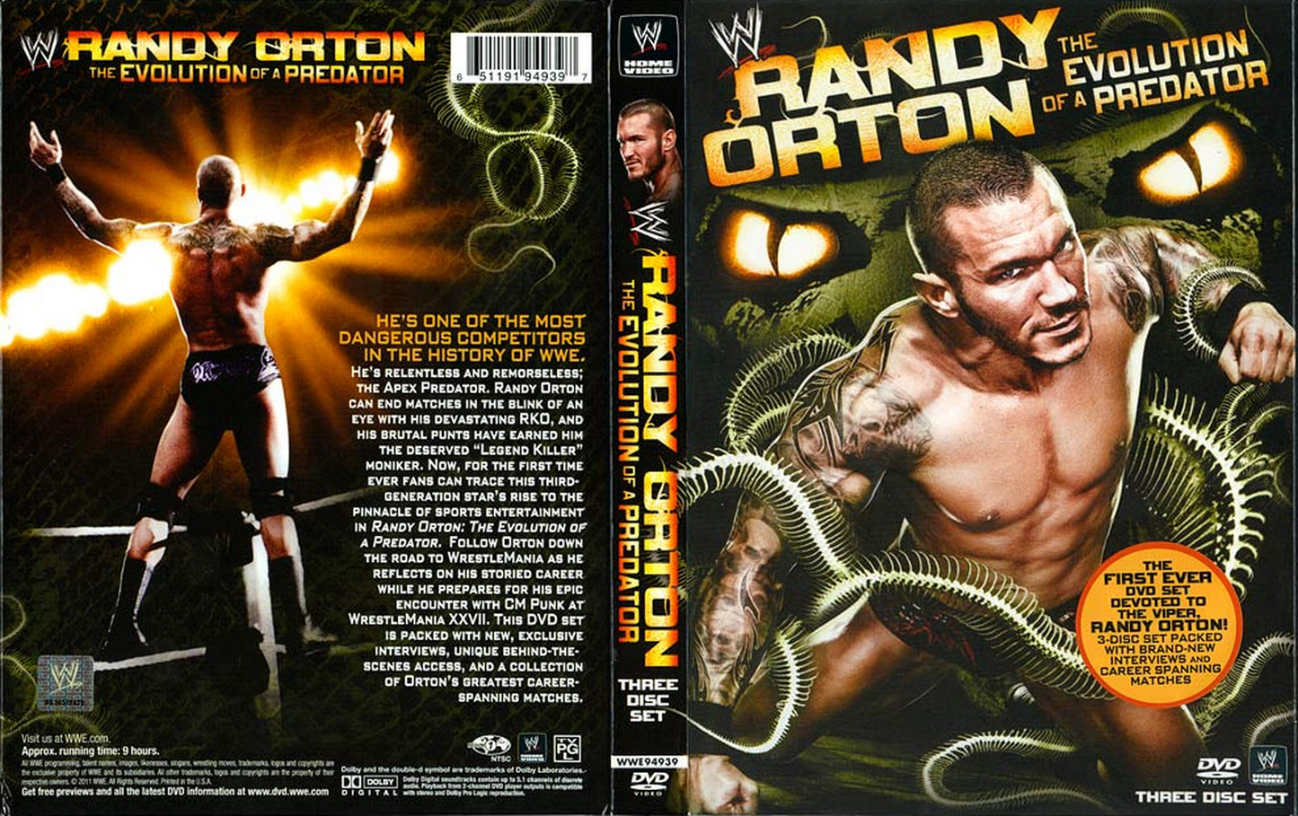 randy orton the evolution of a predator DVDs & Videos Pwcatalog