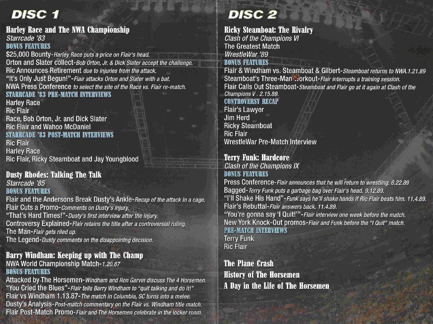the ultimate ric flair collection interieur 3 DVDs & Videos Pwcatalog
