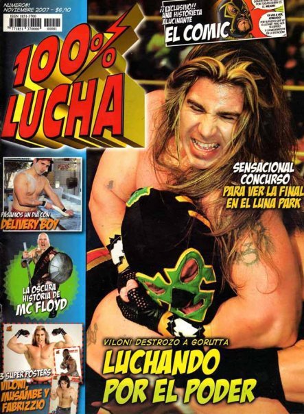 100% Lucha November 2007 Magazine PWcatalog
