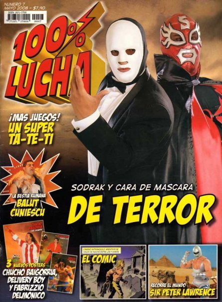 100% Lucha May 2008 Magazine PWcatalog