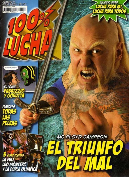 100% Lucha July 2008 Magazine PWcatalog