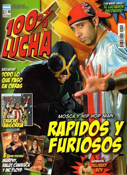 100% Lucha August 2008 Magazine PWcatalog