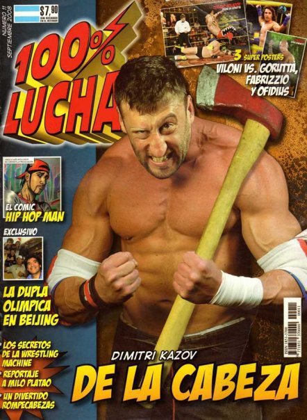 100% Lucha September 2008 Magazine PWcatalog
