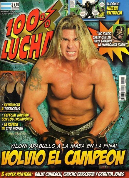 100% Lucha December 2008 Magazine PWcatalog