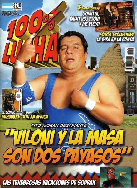 100% Lucha February 2009 Magazine PWcatalog
