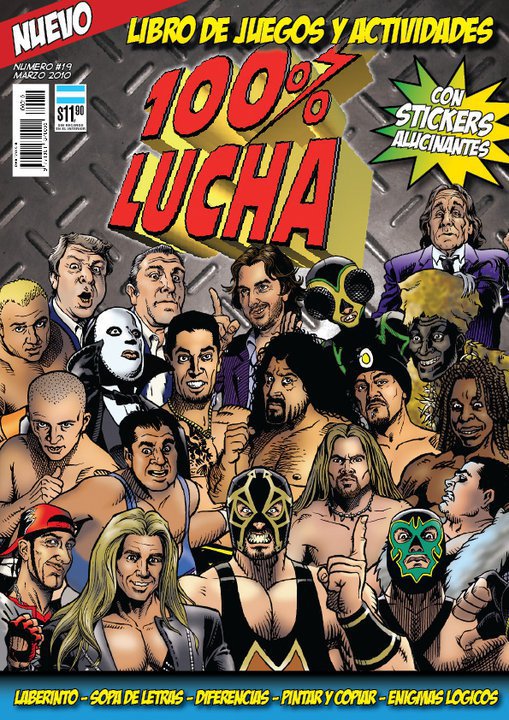 100% Lucha March 2010 Magazine PWcatalog
