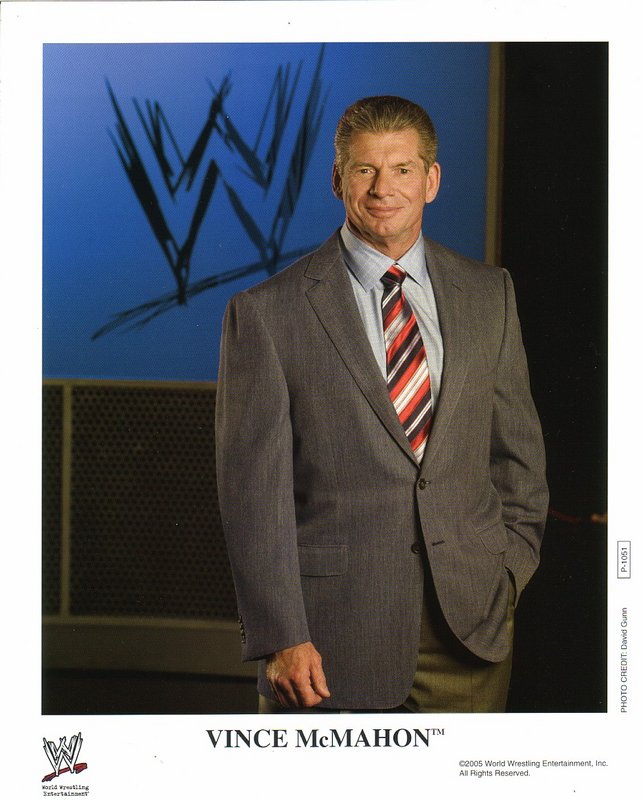 2005 Vince McMahon P1051 color PW Catalog