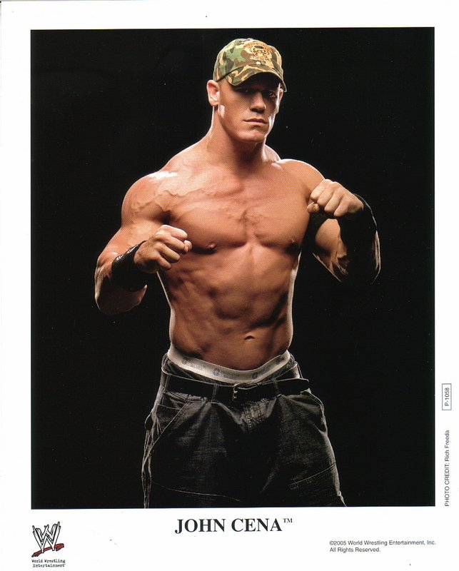 2005 John Cena P1058 color PW Catalog