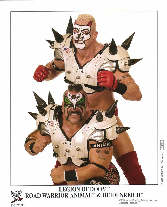 2005 Legion Of Doom Animal , Heidenreich P1061 color PW Catalog