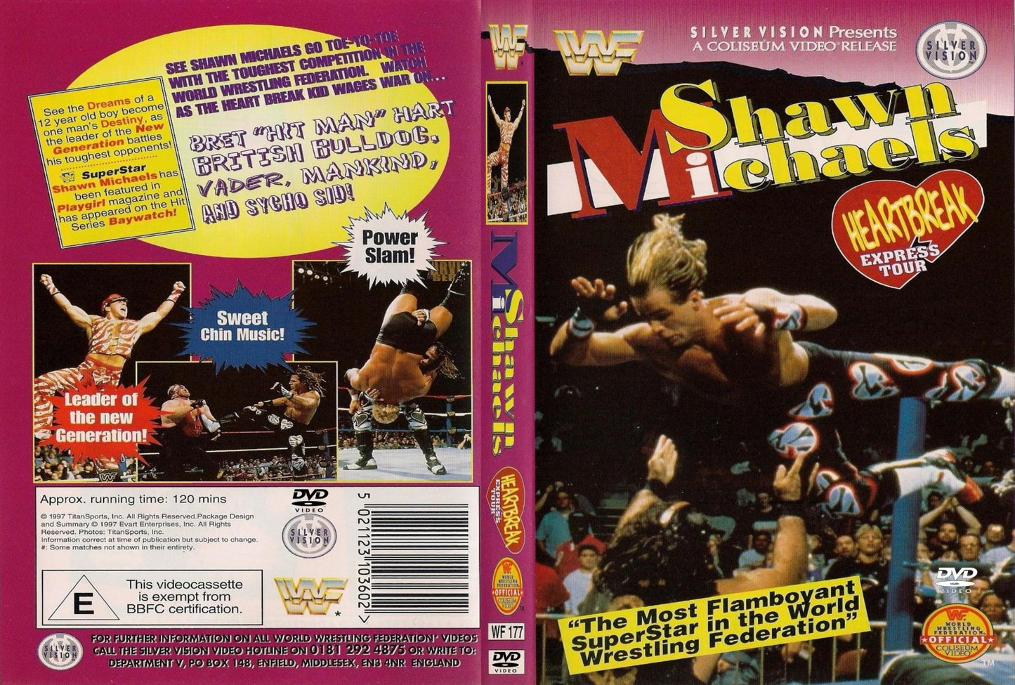 shawn michaels heartbreak express tour DVDs & Videos Pwcatalog