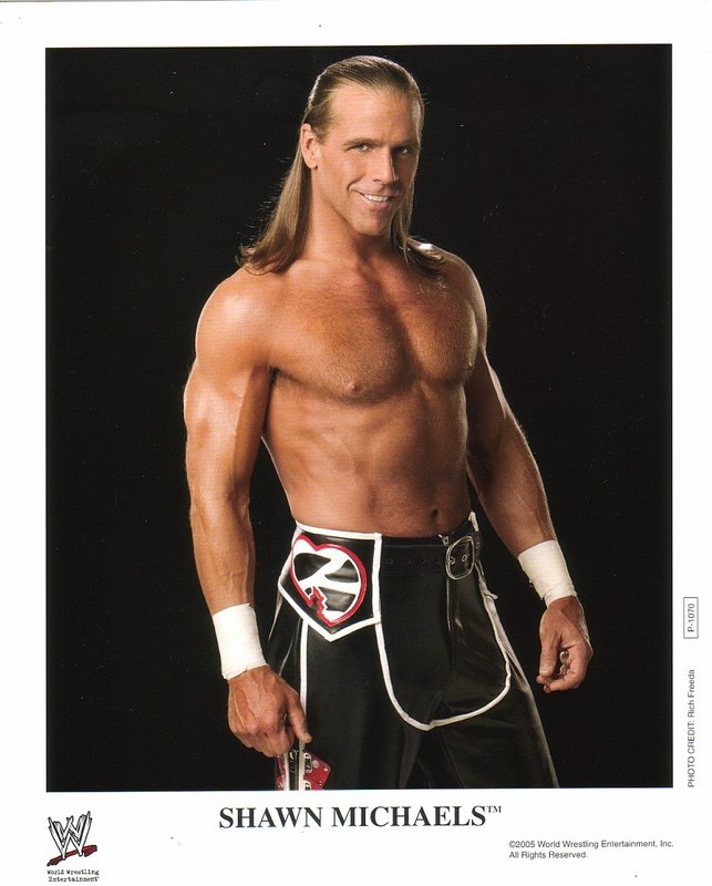 2005 Shawn Michaels P1070 color PW Catalog