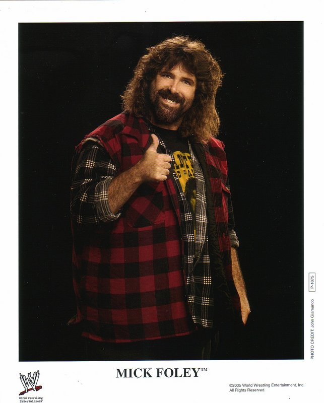 2006 Mick Foley P1075 color PW Catalog