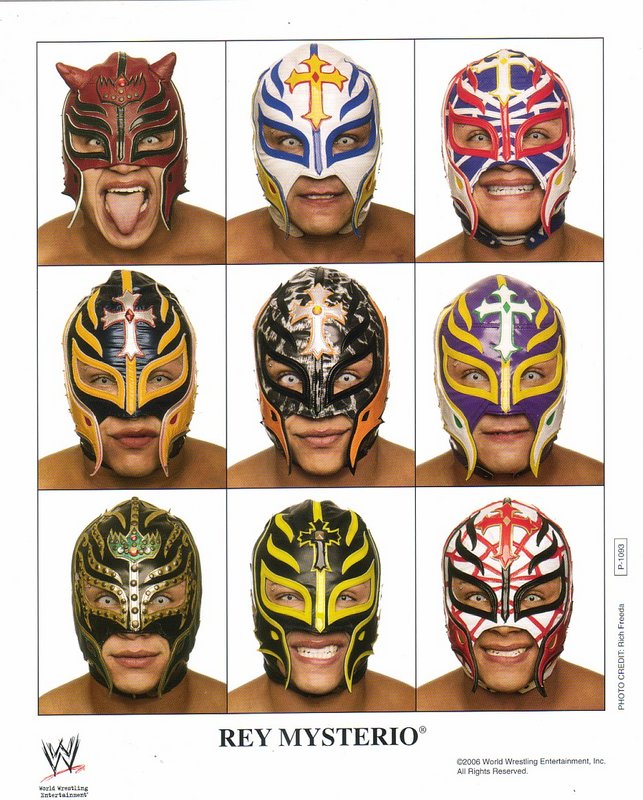 2006 Rey Mysterio P1093 color PW Catalog