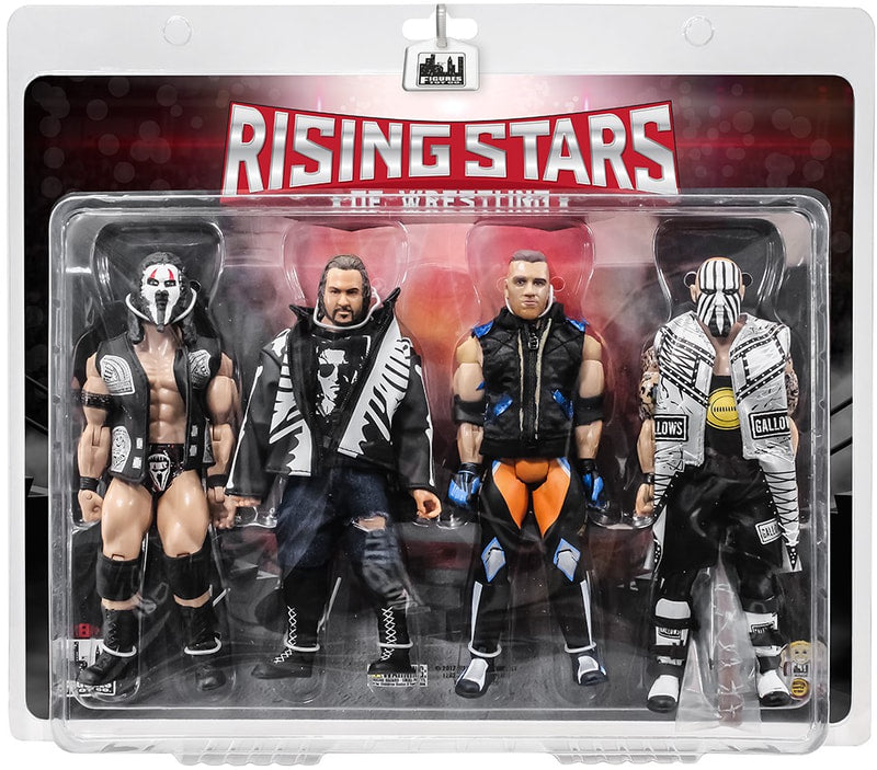 FTC Rising Stars of Wrestling Multipack: Tama Tonga, Cliff Compton, Brian Myers & Doc Gallows Action & Toy Figures PWcatalog