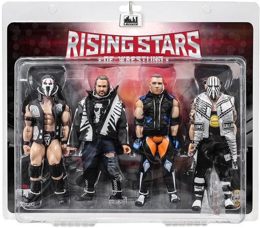 FTC Rising Stars of Wrestling Multipack: Tama Tonga, Cliff Compton, Brian Myers & Doc Gallows Action & Toy Figures PWcatalog