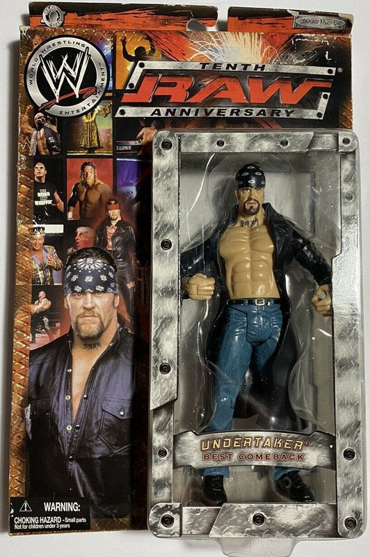 WWE Jakks Pacific Tenth Raw Anniversary Undertaker Action & Toy Figures PWcatalog