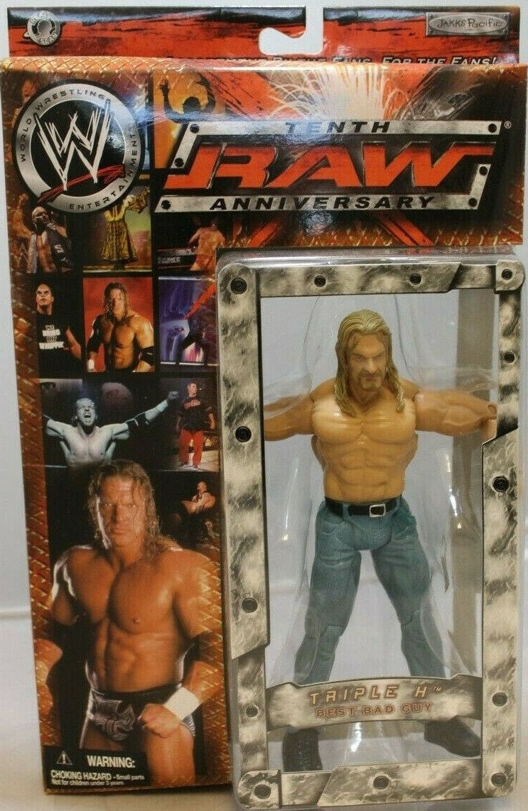 WWE Jakks Pacific Tenth Raw Anniversary Triple H Action & Toy Figures PWcatalog