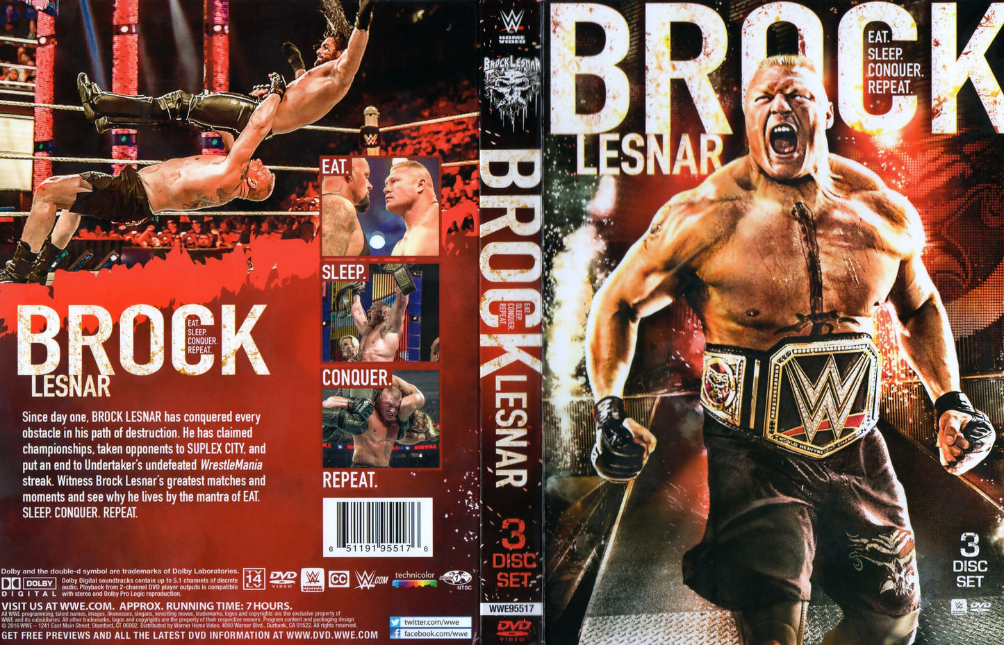 brock lesnar eat sleep conquer repeat DVDs & Videos Pwcatalog